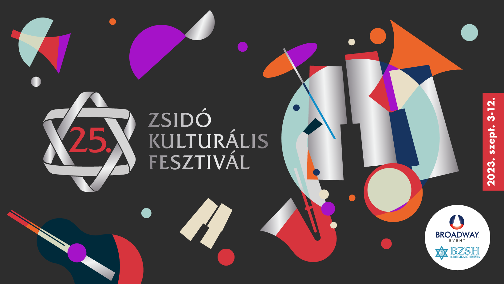 25 Zsidó Kulturális Fesztivál Fesztiválünnep színezüstben